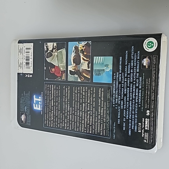 E.T. The Extra Terrestrial Vhs Tape. - Picture 2 of 3
